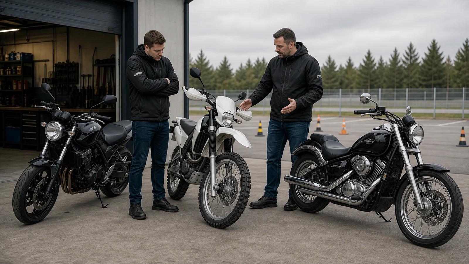 Сравнение дорожного эндуро и круизера как первого мотоцикла
