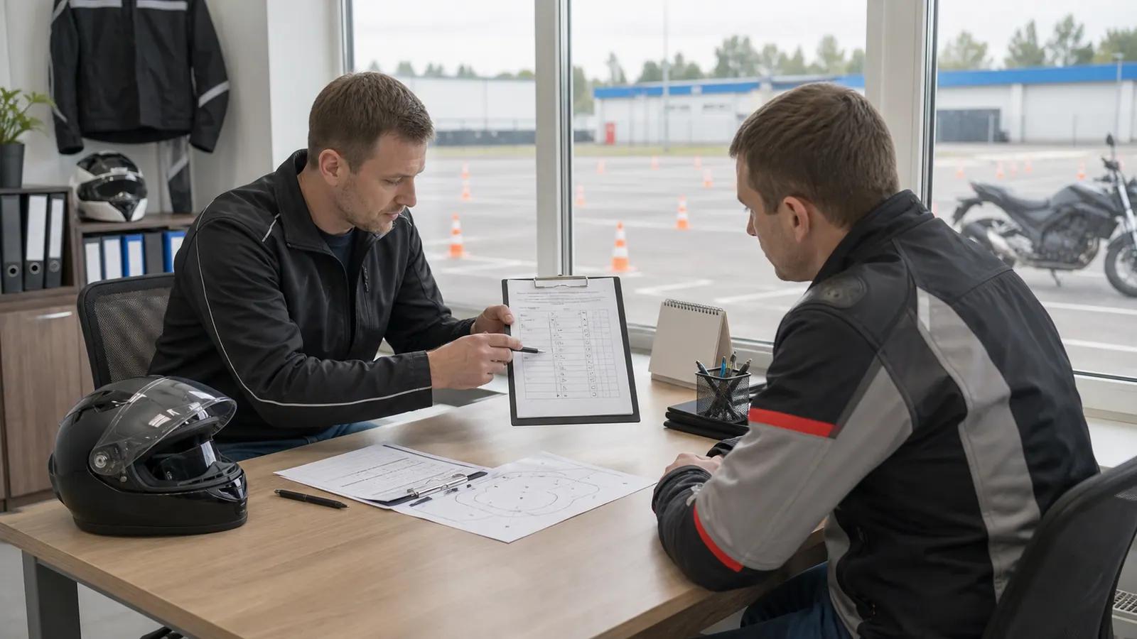 Проверка документов и даты экзамена перед допуском